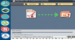 تبدیل فرمت فایل PDF به فایل PPT تبدیل پی دی اف به پاورپوینت