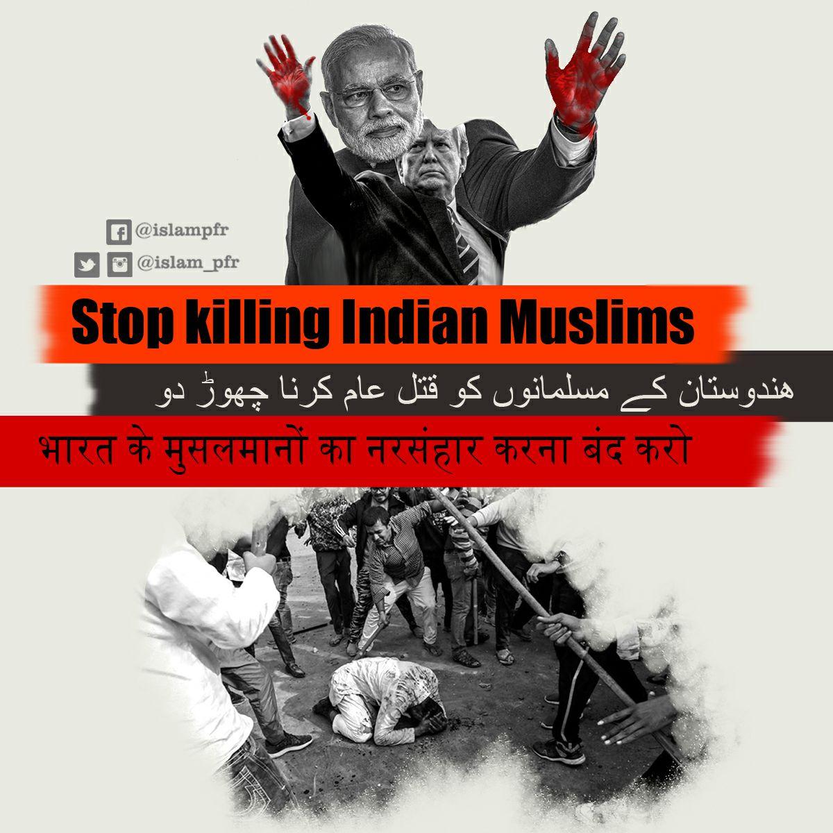 کشتار مسلمانان هند را متوقف کنید / Stop killing indian muslims