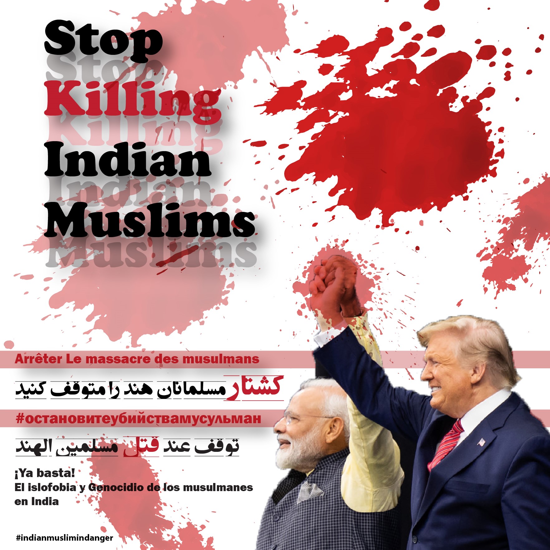 کشتار مسلمانان هند را متوقف کنید / Stop killing indian muslims