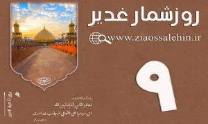 استوری روزشمار غدیر - 9 روز تا غدیر