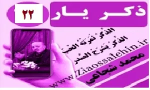 مباحث ذکر یار استاد شجاعی جلسه 22