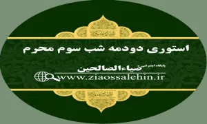 استوری دودمه شب سوم محرم - حضرت رقیه سلام الله علیها 