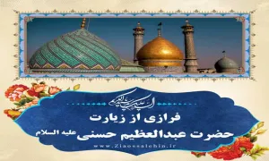 زیارت حضرت عبدالعظیم حسنی علیه السلام