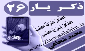 مباحث ذکر یار استاد محمد شجاعی/ جلسه 26 - حمله های شیطان