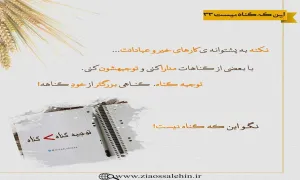 گناه و عواقب آن - استاد شجاعی / جلسه 33