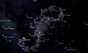 صورت فلکی عقرب یا کژدم (Scorpius)