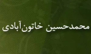 امیر محمدحسین خاتون آبادی,گنجینه تصاویر ضیاءالصالحین