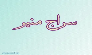 سراج منیر,نویسنده معروف,ادیب و محقق,ادیب پاکستانی,گنجینه تصاویر ضیاءالصالحین