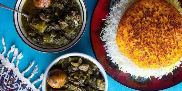 طرز تهیه خورش کرفس با مرغ