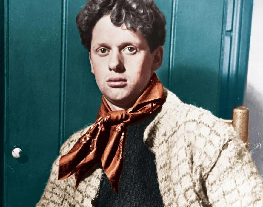 دایلن تامس,Dylan Thomas,ادیب انگلیسی,گنجینه تصاویر ضیاءالصالحین