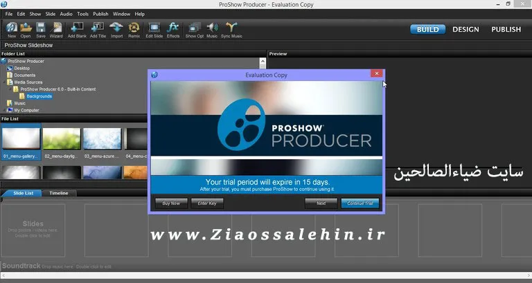 آموزش کامل پروشو پرودیوسر (proshow producer)