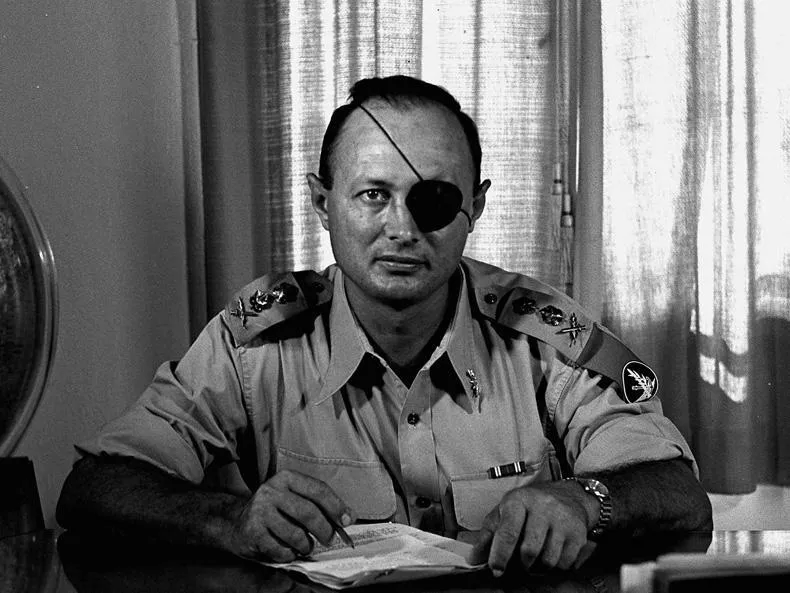 موشه دایان,Moshe Dayan,سیاستمدار صهیونیستی,گنجینه تصاویر ضیاءالصالحین