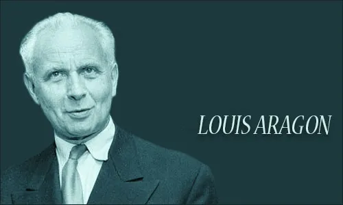 لویى آراگون,Louis Aragon Guote,شاعر معروف فرانسوی,گنجینه تصاویر ضیاءالصالحین